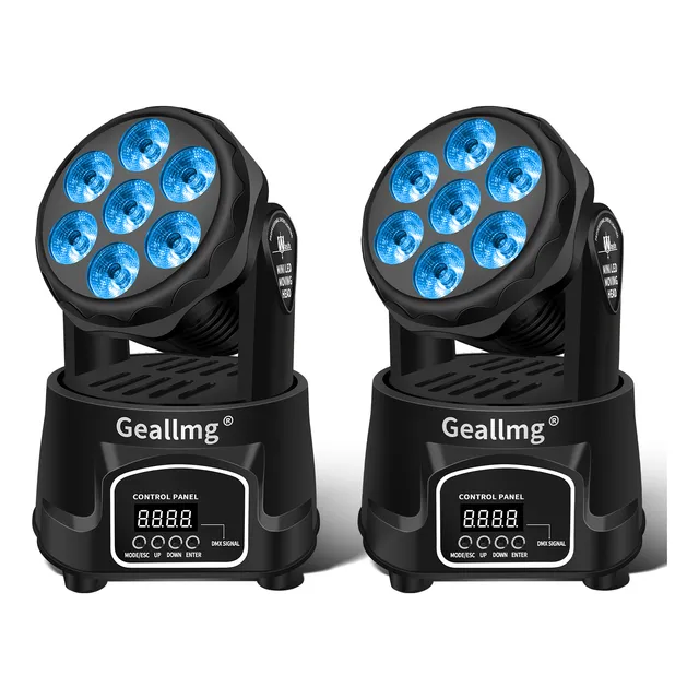 Cañón De Luz Led Rgbw Láser De 150 W, 2 Unidades