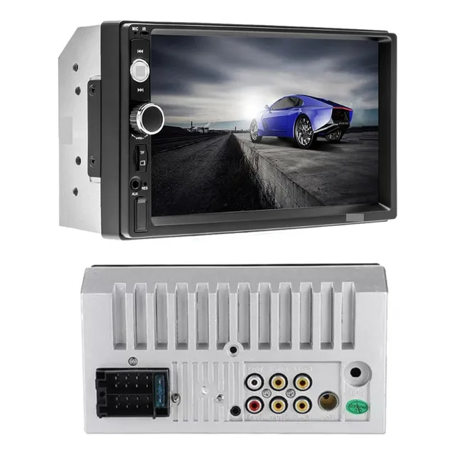 Auto Radio 7 Pulgadas 2 Din Control Remoto Apple Android Hd 