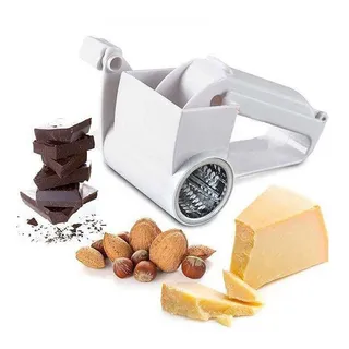 Ralador De Queijo Presunto Manual Inox Manivela Pizza Massa Ralador De Queijo Presunto Manual Inox Manivela Pizza Massa