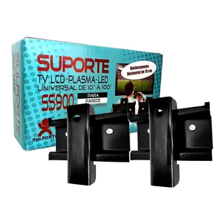 Suporte Tv Fixo Universal Até 100 Painel E Parede Até 50kg Suporte Tv Fixo Universal Até 100 Painel E Parede Até 50kg