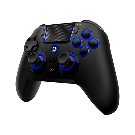 Controle Sem Fio Para Ps4/ps3/pc Joystick Qrd Spark N5 Para Pc Ios Android Efeito Hall Gamepad Preto