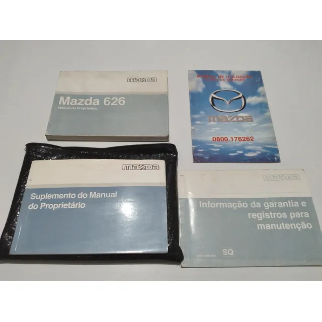 Manual Do Proprietario Mazda 626 1998  Bf