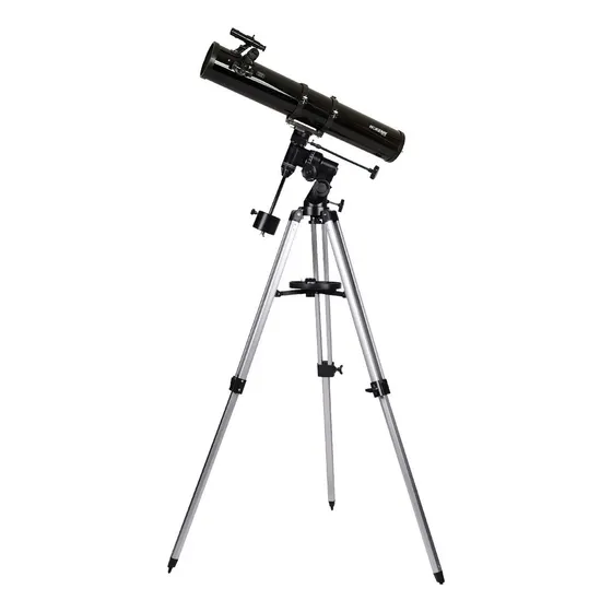 Telescopio Hokenn Astroterreste Con Trípode H114900eq3 Color Plateado