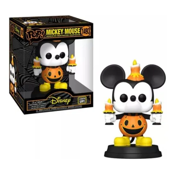 Funko Pop Disney 1493 - Mickey Mouse se ilumina en Halloween