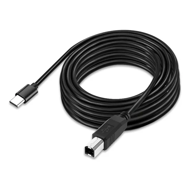 Cable Tipo C Para Impresora Usb 2.0 De 1.5 Mts