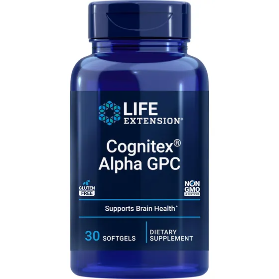 Supplement Life Extension Cognitex Alpha Gpc 30 Cápsulas Bla