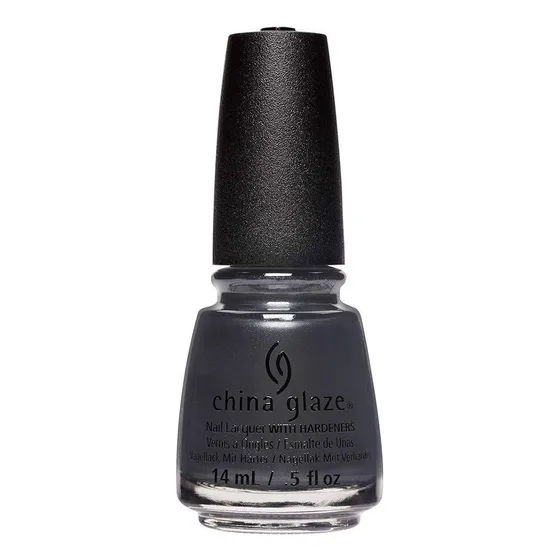 Esmalte De Uñas China Glaze Haute & Heavy Gris Oscuro 14ml