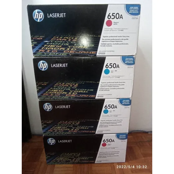 Toner Hp 650a-ce270a -ce273a Originalcp5520 Cp5525 M750