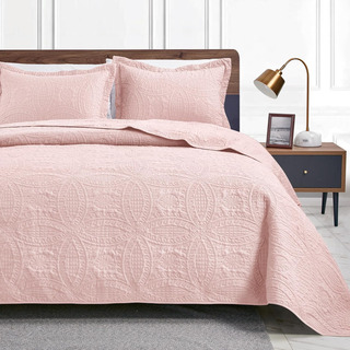 Colchas Rosas Love's Cabin Para Cama De Matrimonio, Suave... Colchas Rosas Love's Cabin Para Cama De Matrimonio, Suave...