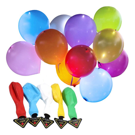 Set De 18 Globos De Latex / 30 Cm Multicolores Con Luces Led Color Variado Circular Set De 18 Globos De Latex / 30 Cm Multicolores Con Luces Led Color Variado Circular