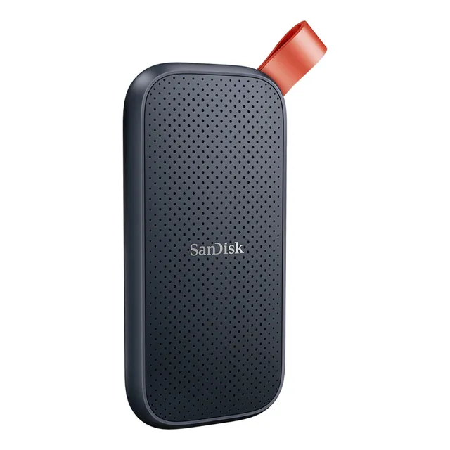 Disco sólido SSD externo SanDisk SDSSDE30-1T00 1TB negro USB 3.2 Hasta 800 MB/s