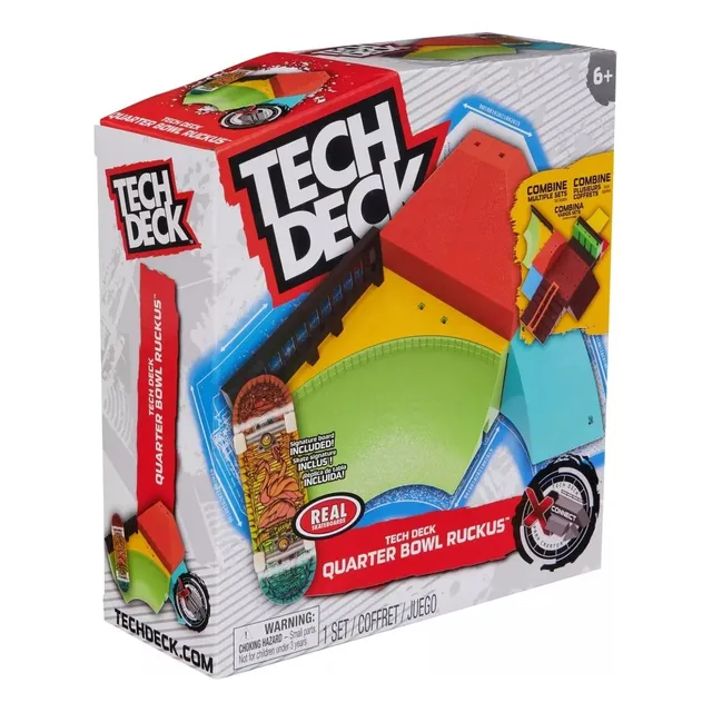 Tech Deck Finger Skate X-connect Rampa Parque Patineta Dedos