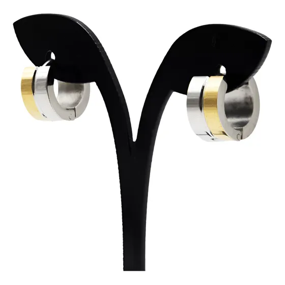 Aros  Argolla Bisagra  Acero Quirurgico Ab19  1 Par