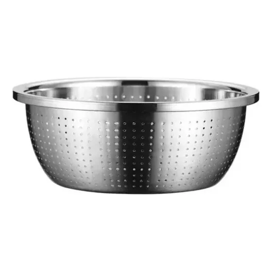 Colador Escurridor Acero Inoxidable 26cm Pastas Verduras
