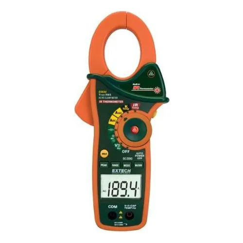 Pinza Amperimetrica Extech Ex 830  1000amp Y  Termometro I R