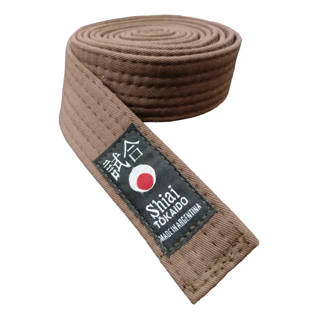 Cinto Para Artes Marciales 6 Costuras Faixa Judo Karate Itf 