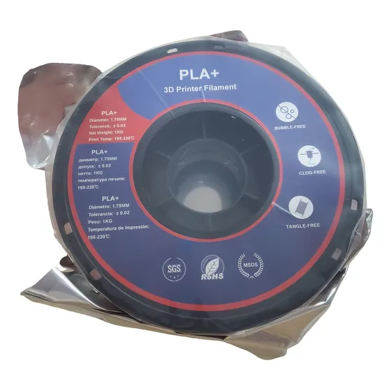 Filamento 3d Pla+ 1.75mm 190°c-220°c