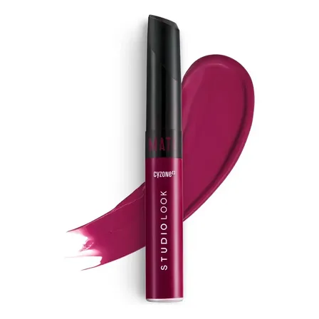 Labial Mate Studio Look - Cyzone Color Wine