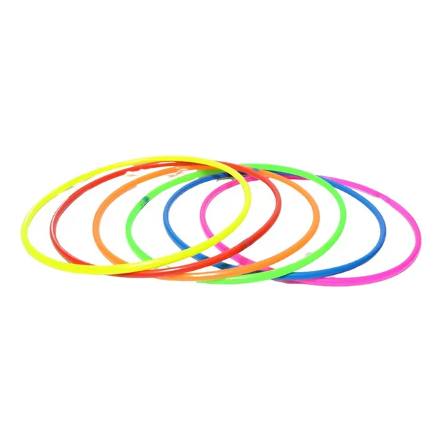 Aro Ula Hula Tipo Manguera 60cm. Paquete X12 Unidades