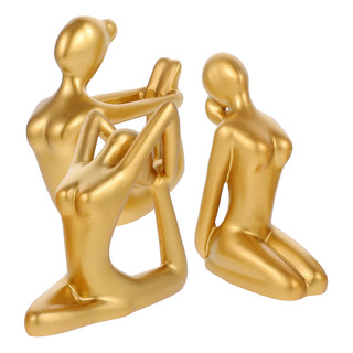 Estatua De Postura De Yoga Minimalista Para El Hogar, Medita Estatua De Postura De Yoga Minimalista Para El Hogar, Medita