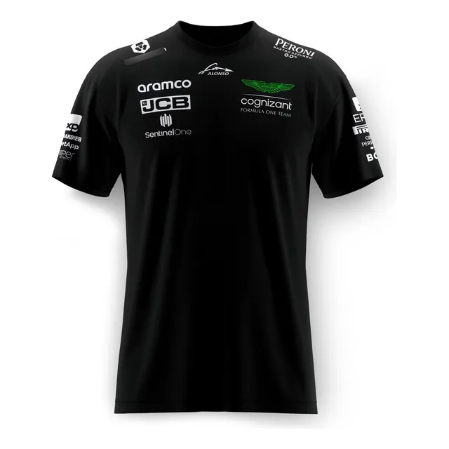 Polera Aston Martin Fernando Alonzo 14 F1