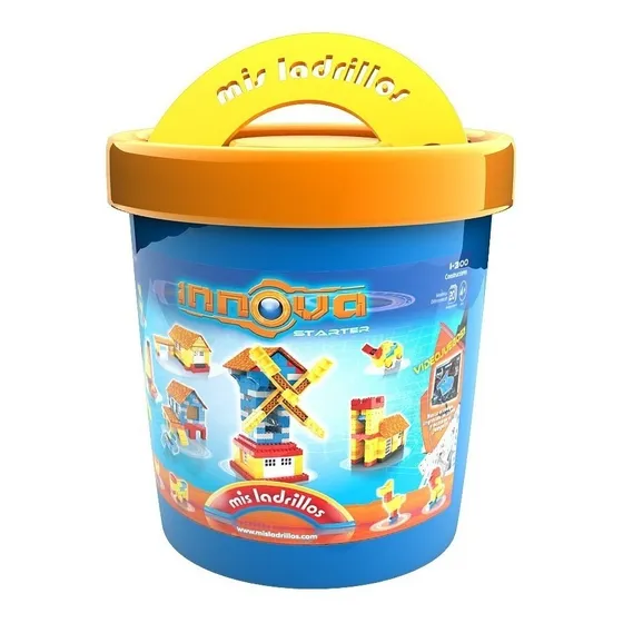 Mis Ladrillos Balde Grande Avanzados300 Pzas 5-8 Años Innova