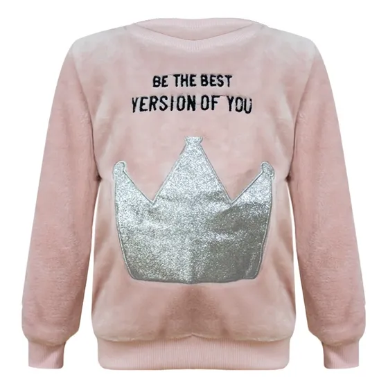 Sudadera De Velour Para Beba Marca Sugar Girls