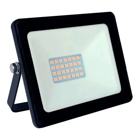 Reflector Led Exterior Candela 30w Proyector Luz Cálida 6846 Color de la carcasa Negro Color de la luz Blanco cálido