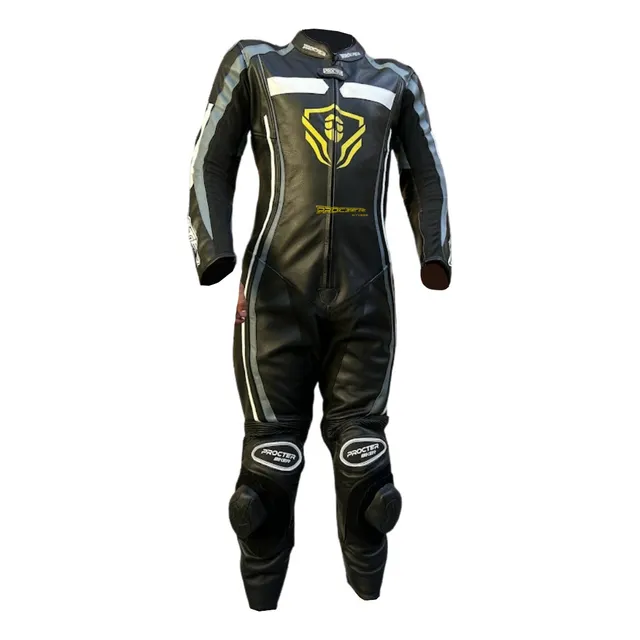 Mono Traje En Cuero Procter Traje Moto Con Protecciones