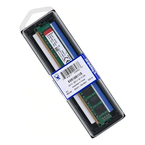 Memoria RAM DDR3 8GB 1600ghz 1.50V DIMM Kingston KVR16N11/8