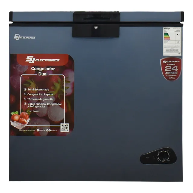 Congelador Horizontal 250 Litros Navy Sj Electronics