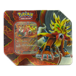 Pokémon Gouging Fire Ex Tin Pokémon Gouging Fire Ex Tin