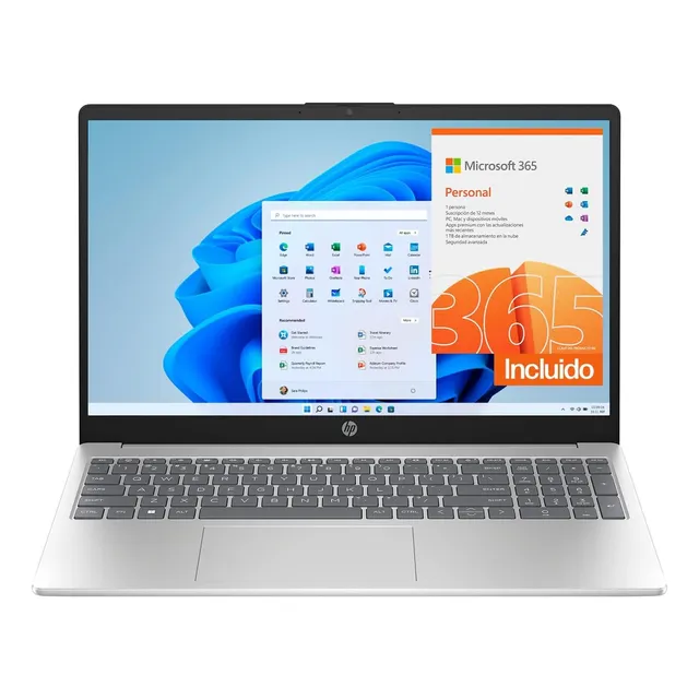 Hp Laptop 15-ef2500la, Amd Ryzen 7, 16gb, 512gb Ssd, W11 Dorado