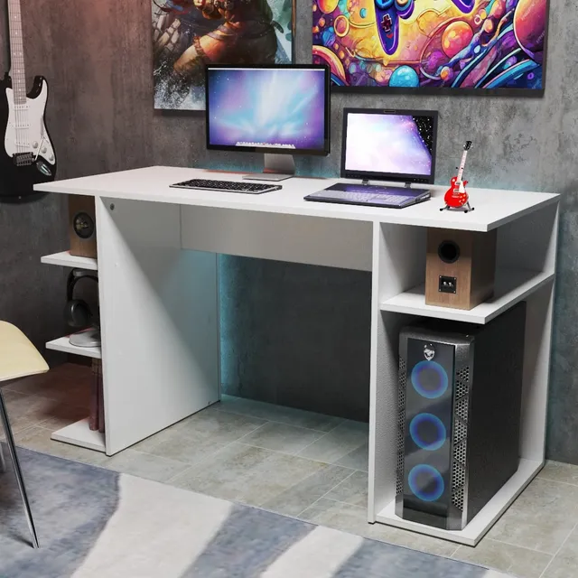 Escritorio Gamer, Moderno Para Pc O Portátiles, Laptops