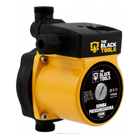 Bomba Pressurizadora De Água 300w Para Aumentar Pressão Da Água 3900 Litros/hora Cor Amarelo Tps300 The Black Tools 220v