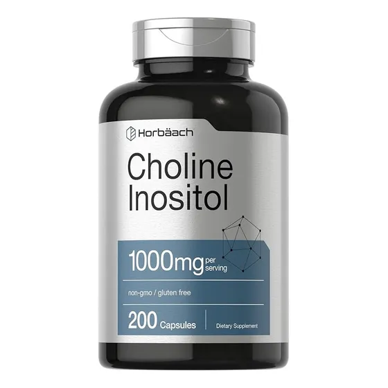 Colina & Inositol 205/500 Mg 200 Capsulas Horbaach