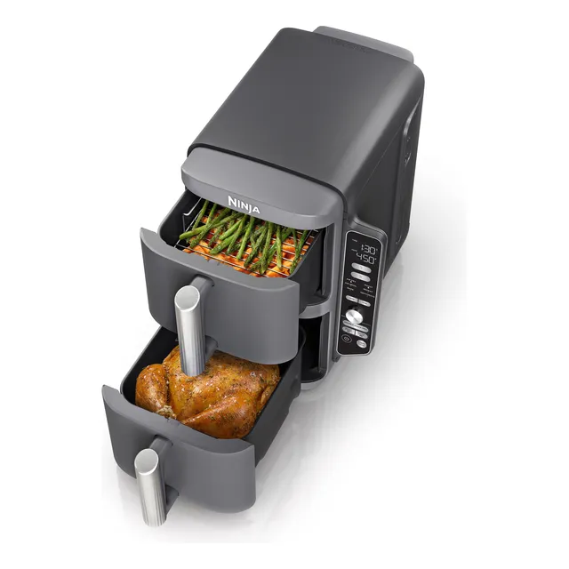 Freidora De Aire Ninja Doublestack Xl De 2 Canastas Sl401