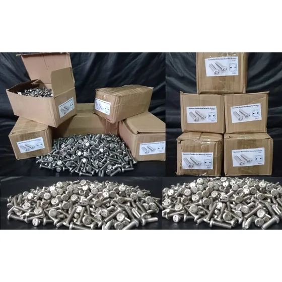 Tornillos De Seguridad Ojos Serpiente Acero A2 A $1,50c/u