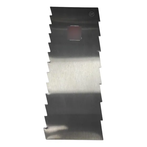 Alisador/scraper Acero Inox 30cm De Alto*10cm De Ancho Mod3
