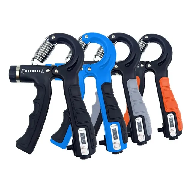 Hand Grip 60 Kg Contador Fortalece Mano Antebrazo Muñeca