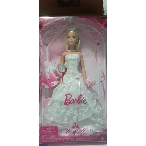 Barbie Vestida De Novia Con Anillo De Diamante