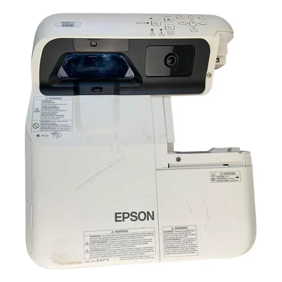Proyector Epson 695wi 100 Pulgadas Tiro Corto Linea Gama Top