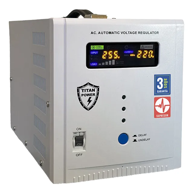 Regulador De Voltaje 5 Kva, 220v. Con Supresor De Picos 60ka