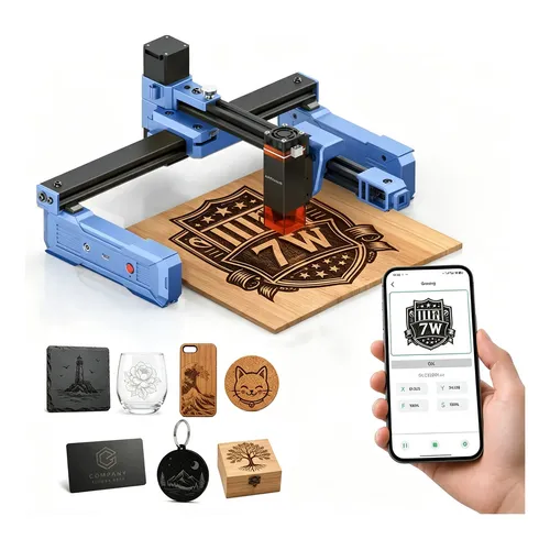 Máquina Laser Two Trees TTS-20 Pro 20W Gravação e Corte 418x418mm