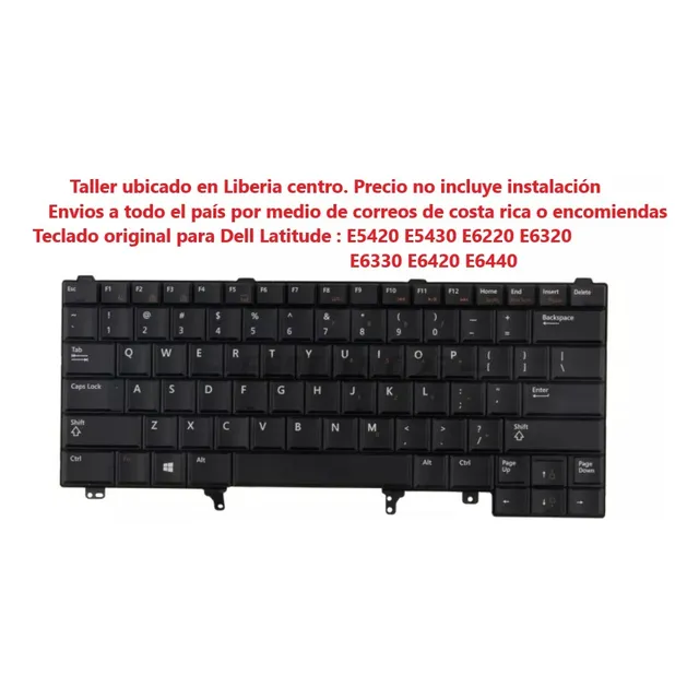 Teclado Dell Latitude E5420 E5430 E6220 E6320 E6330 E6420