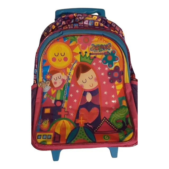 Mochila De Llantas Distroller Virgencita Ruz
