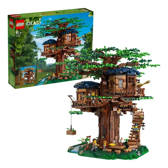 Super Set 3036 Piezas Lego Ideas Casa Del Arbol +16 Años