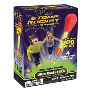 Lanzacohetes Stomp Rocket Ultra Led Para Niños Con 4 Cohetes Lanzacohetes Stomp Rocket Ultra Led Para Niños Con 4 Cohetes