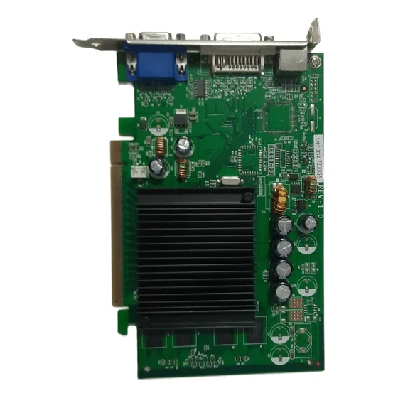 Placa De Video Geforce 7200gs Vga - Dvi - S-video 512mb