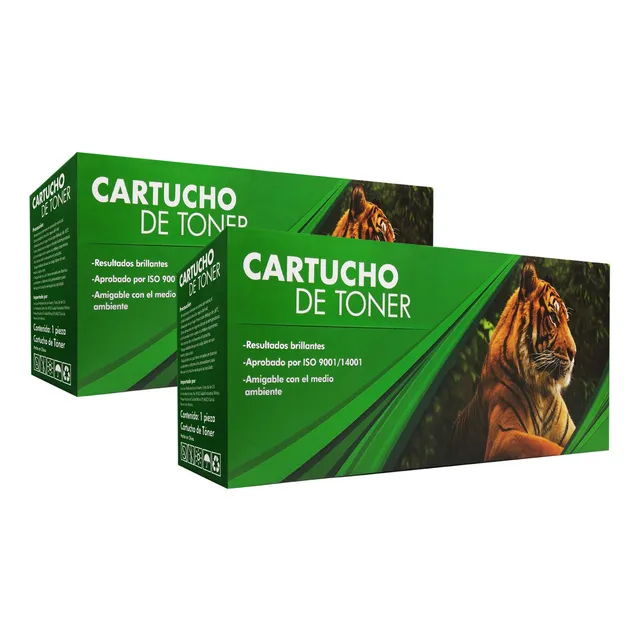 Pack 2 Toner Compatible 83a Cf283a M127fn M201dw M125a Tinta Negro